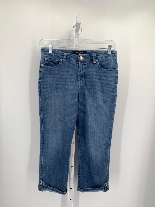 Nine West Size 10 Misses Cropped Jeans