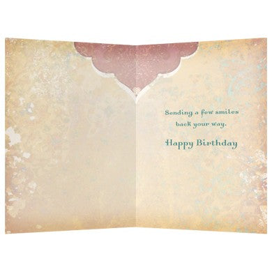 Smiles Begin With You, Birthday Card