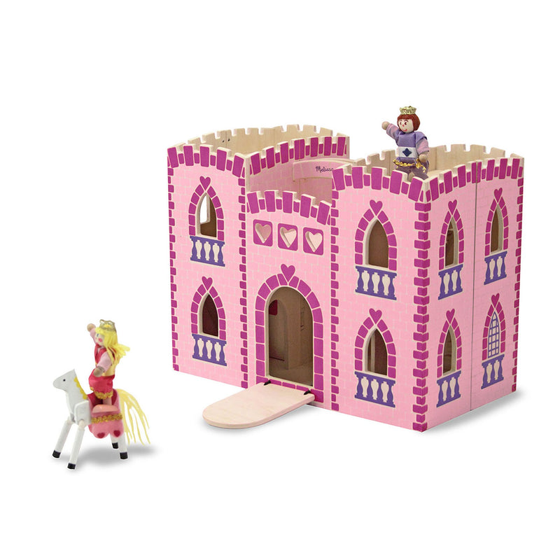 Melissa & Doug Fold & Go Princess Castle Play Set