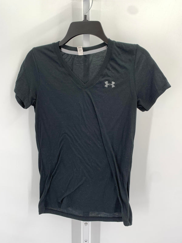 Under Armour Size X Small Misses Short Sleeve Shirt