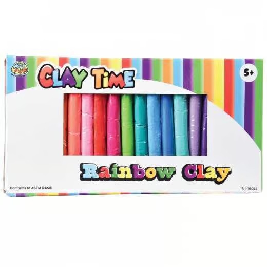 Clay Time Rainbow Clay