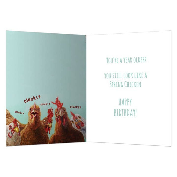 What The Cluck, Birthday Card
