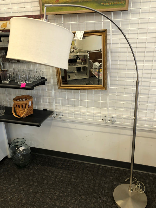 LARGE HANGING STYLE FLOOR LAMP.