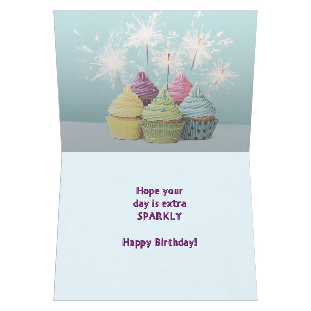 Extra Sparkly, Birthday Card