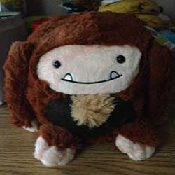 Mini Squishable Bigfoot