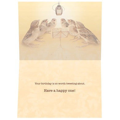 Happy Tweeting, Birthday Card