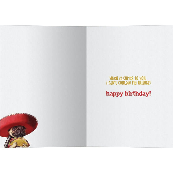Fantas Taco Birthday Card