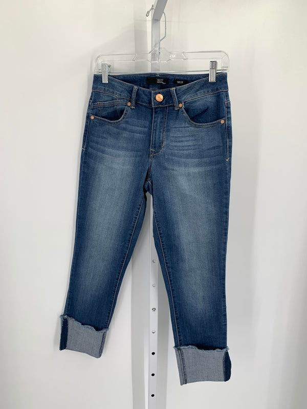 1822 Size 6 Misses Cropped Jeans