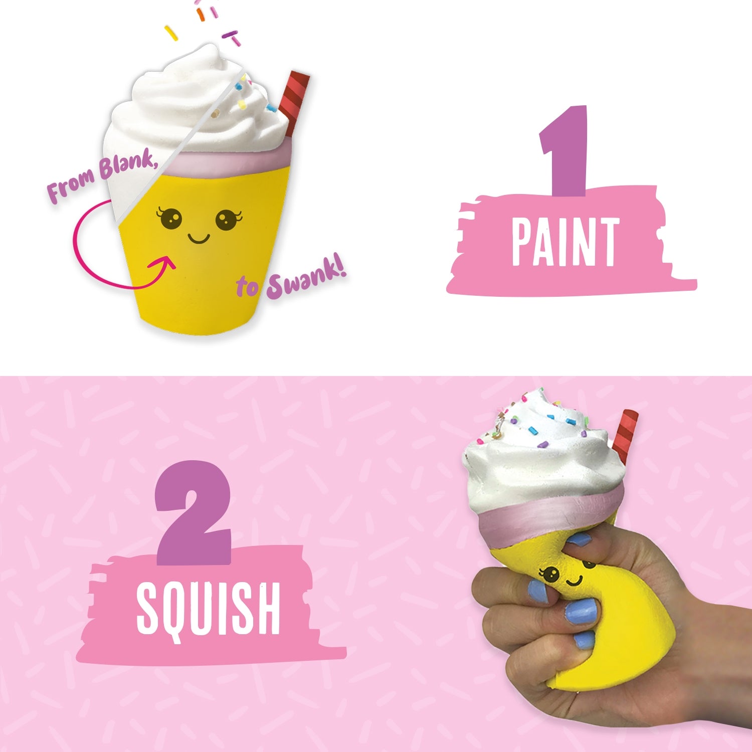 DIY Dessert Paint Your Own Squishies Kit!