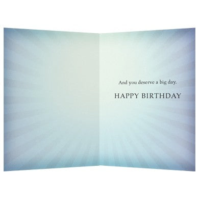 Big Deal, Birthday Card