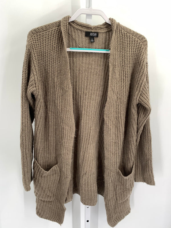 A.N.A. Size Medium Misses Long Slv Sweater