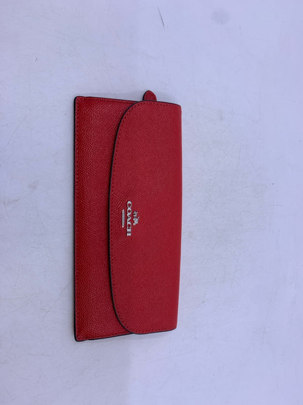 PEBBLE LEATHER LONG THIN ENVELOPE WALLET F54008