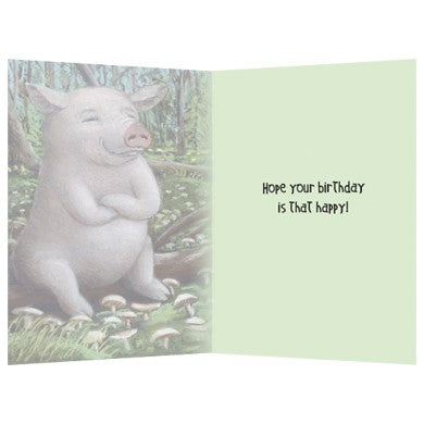 Pigs in Shitakes, Birthday Card