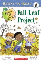 The first-graders of Robin Hill School love to look at all the different fall le