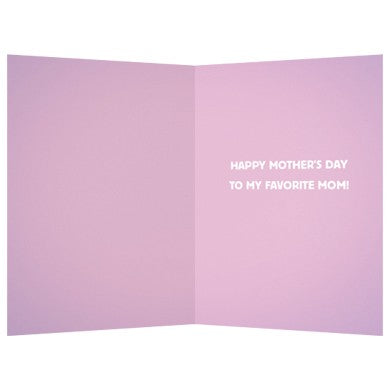 Favorite Child Mother's Day Card