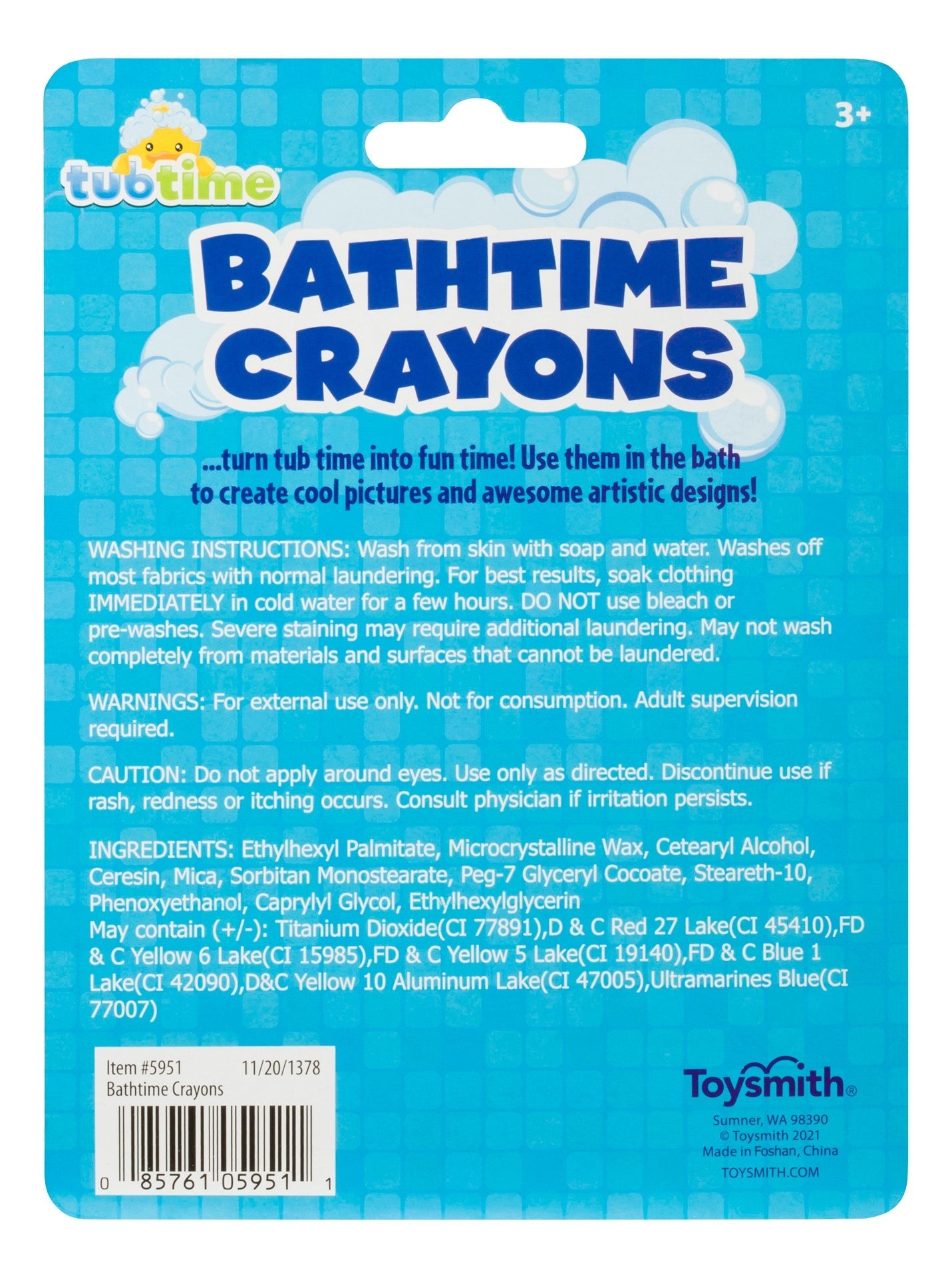 Bathtime Crayons