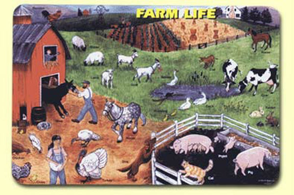 Farm Life Placemat - FAN-1