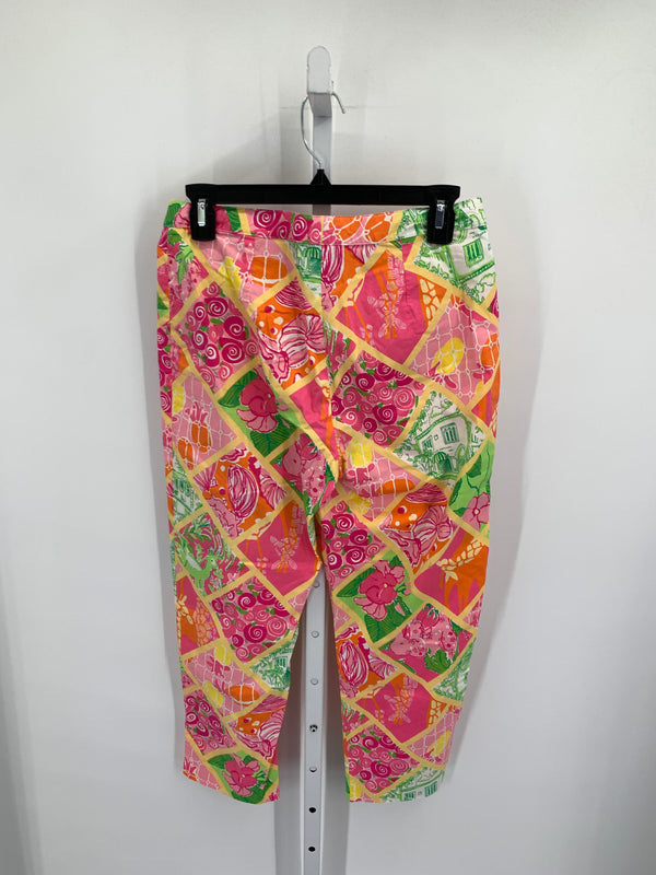 Lilly Pulitzer Size 6 Misses Cropped Pants