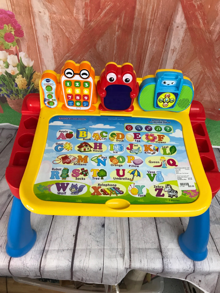VTech Touch and Learn Activity Desk Deluxe *missing chair*