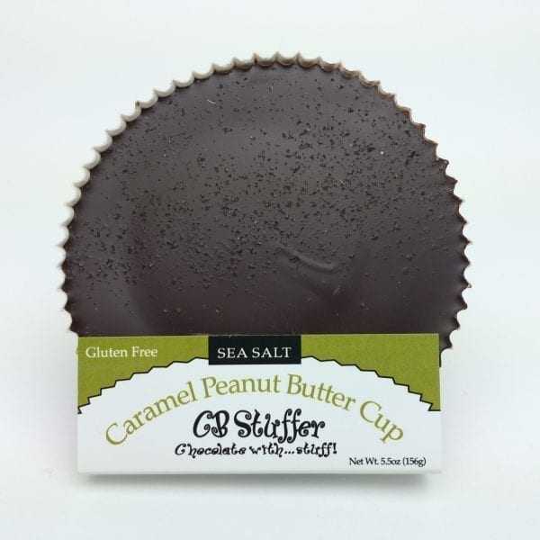 CB Stuffer Dark Caramel Peanut Butter Cup with Sea Salt