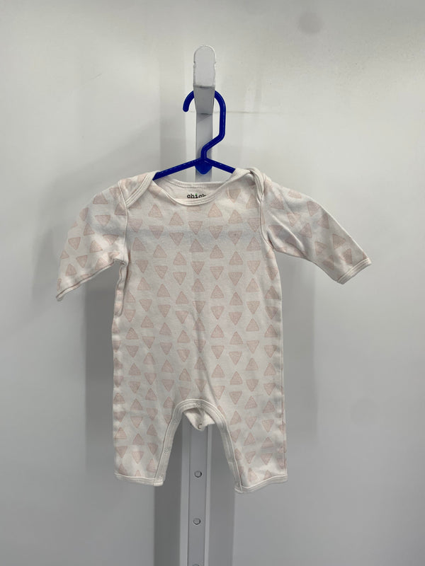 Chick Pea Size 0-3 months Girls Long Slv. Romper