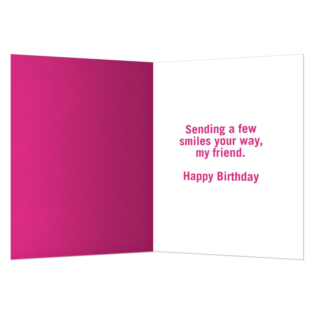 Count Your Friends, Birthday Card