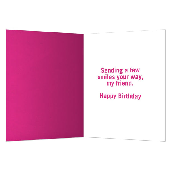 Count Your Friends, Birthday Card
