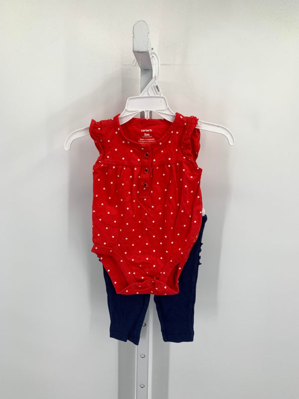 Carters Size 3 Girls 2 Pieces