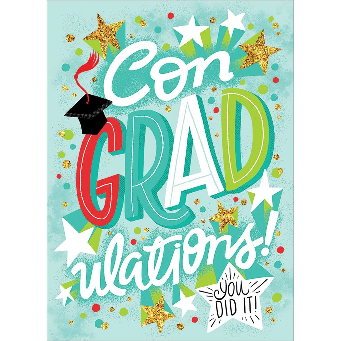 Proud of You Graduation Card