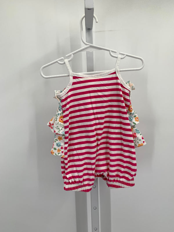First Impressions Size 6-9 mon Girls Sleeveless Romper