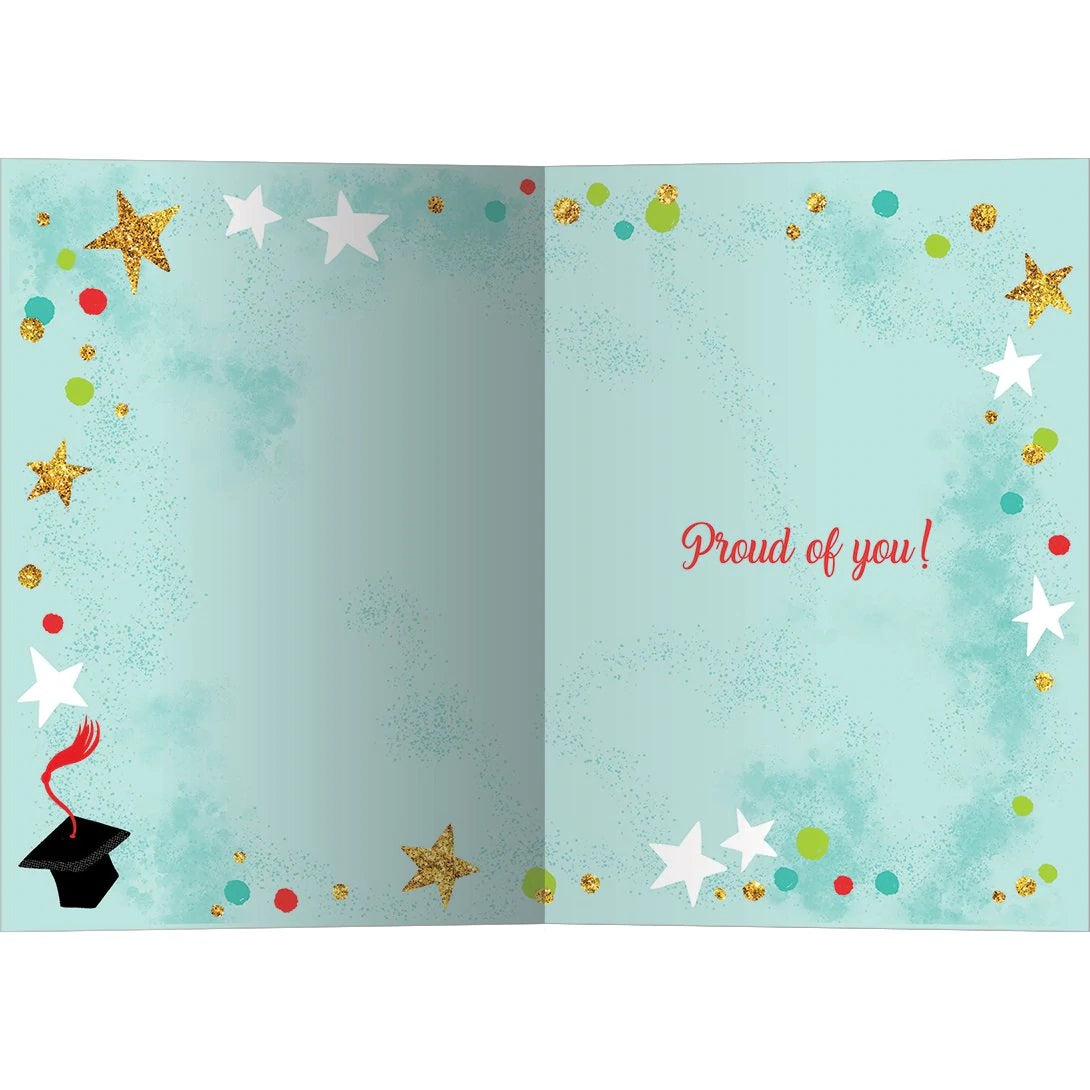 Proud of You Graduation Card