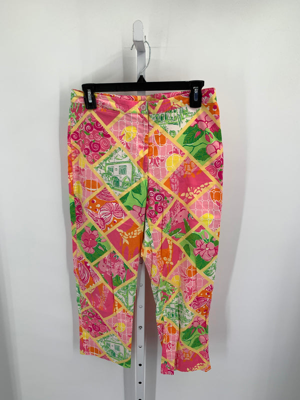 Lilly Pulitzer Size 6 Misses Cropped Pants