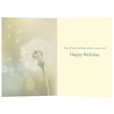 Wish, Birthday Card