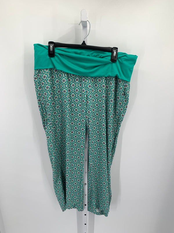 Old Navy Green Size Large Maternity Pants