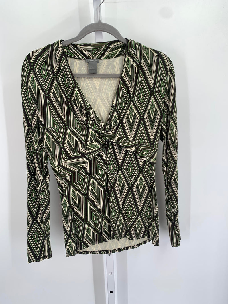 Ann Taylor Size Small Misses Long Sleeve Shirt