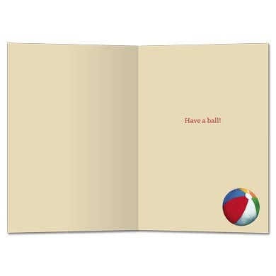 Have a Ball, Birthday Card