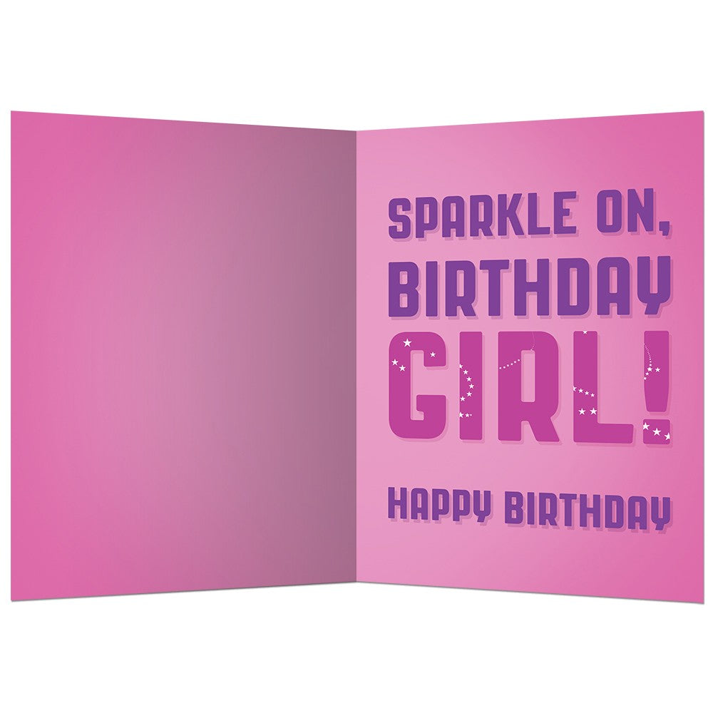 Glitter Girls, Birthday Card