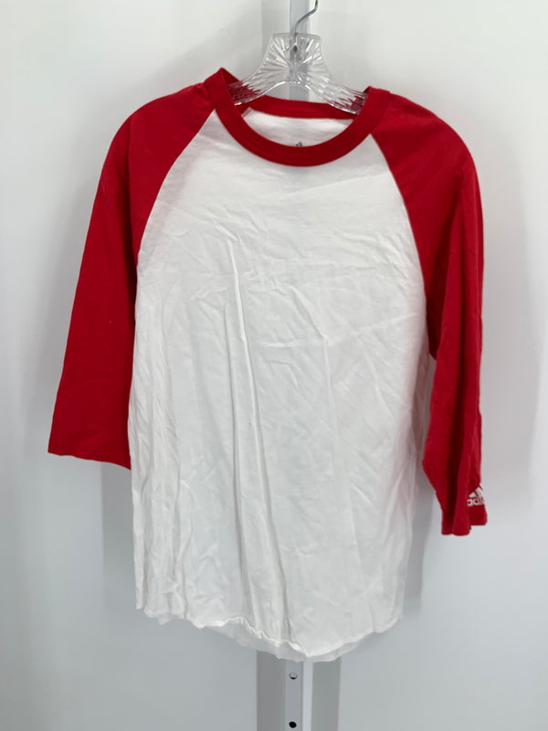 RED SLEEVES KNIT SHIRT