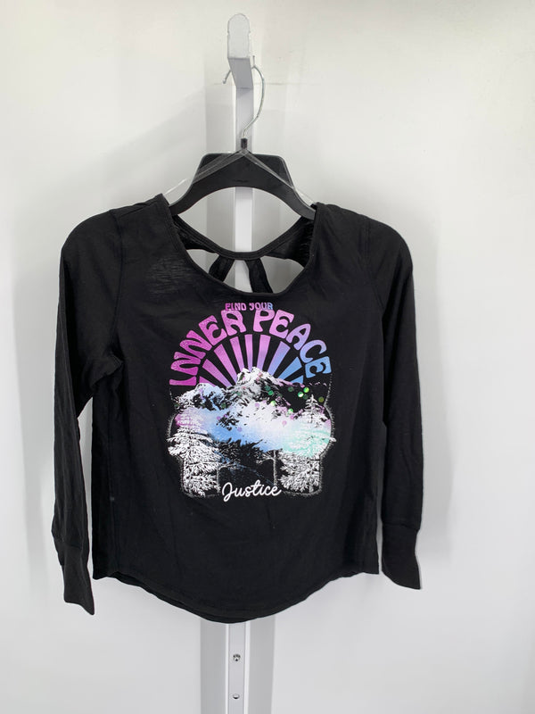 Justice Size 12-14 Girls Long Sleeve Shirt
