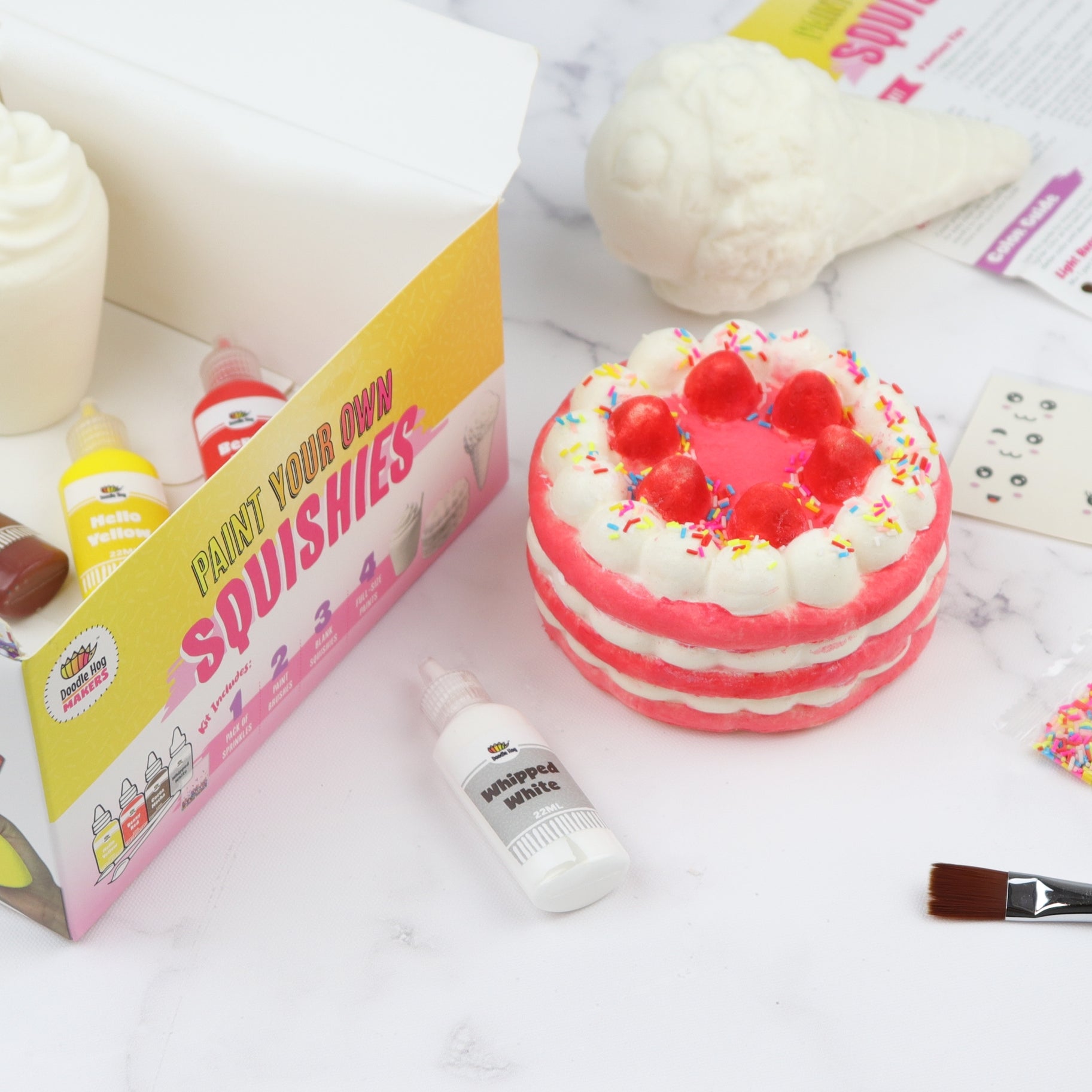 DIY Dessert Paint Your Own Squishies Kit!