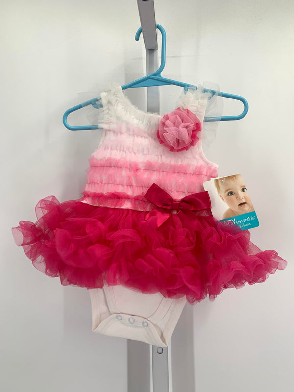Baby Essentials Size 3 Months Girls Sleeveless Dress