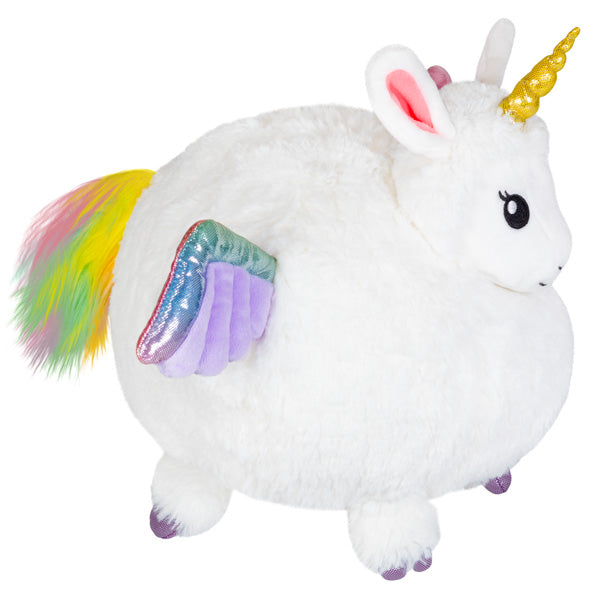 Mini Squishable Fuzzy Llamacorn. (7")