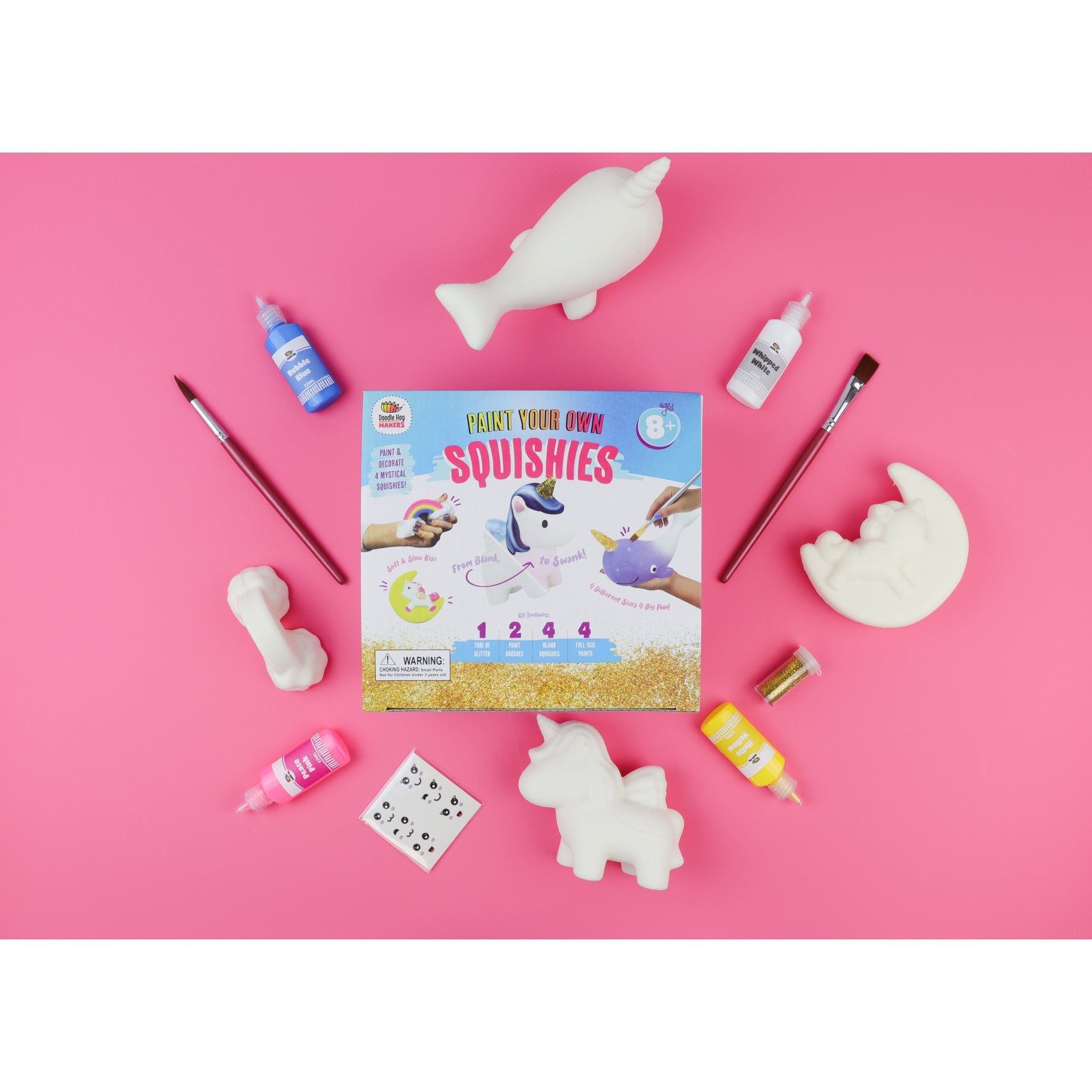 Paint Your Own Rainbows and Unicorn Squishies DIY Kit!