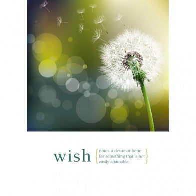 Wish, Birthday Card