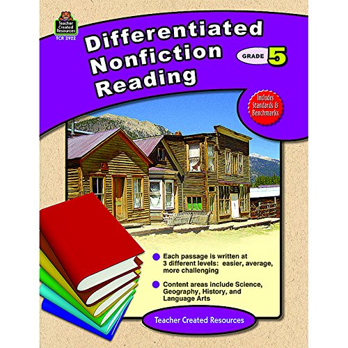Differentiated Nonfiction Reading, Grade 5 by Debra, Teacher Created Resources S