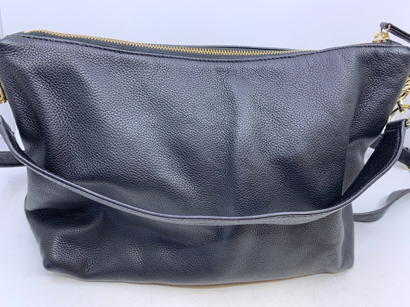 PEBBLED LEATHER CHARLES STREET CONVERTIBLE CROSSBODY