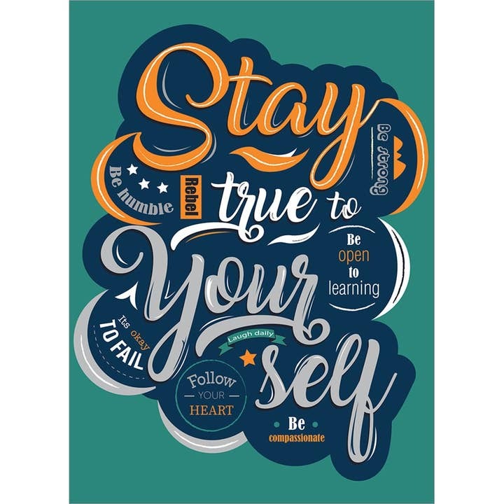 Stay True, Graduation Card