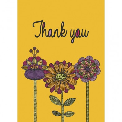 Abundant Thanks, Thank You Card