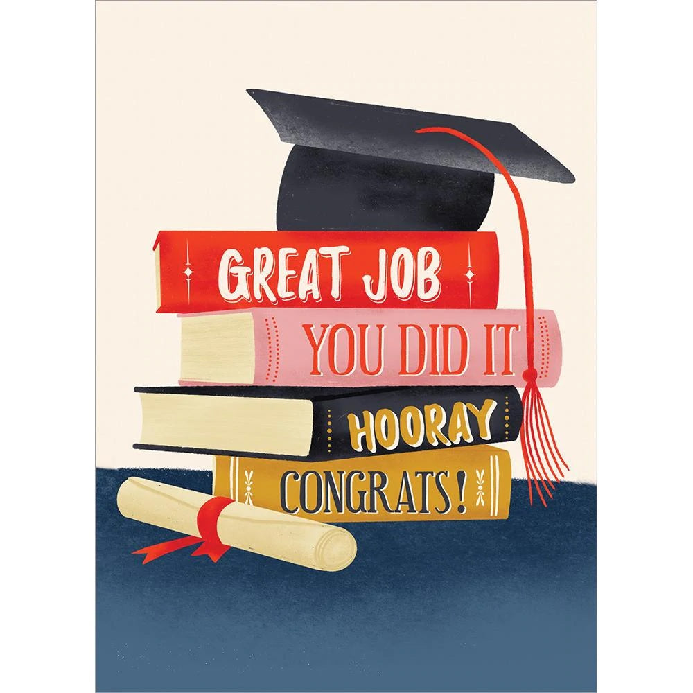 Hooray Congrats Graduation Card