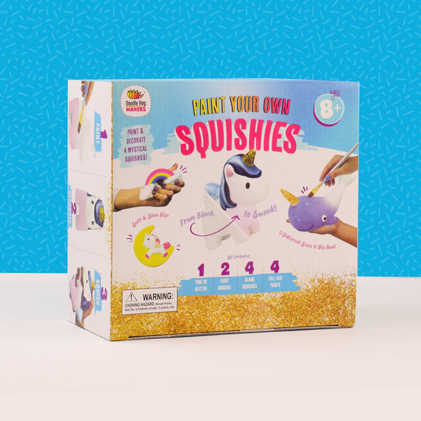 Paint Your Own Rainbows and Unicorn Squishies DIY Kit!